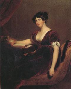 Sir Thomas Lawrence Mrs Isaac Cuthbert (mk05) France oil painting art